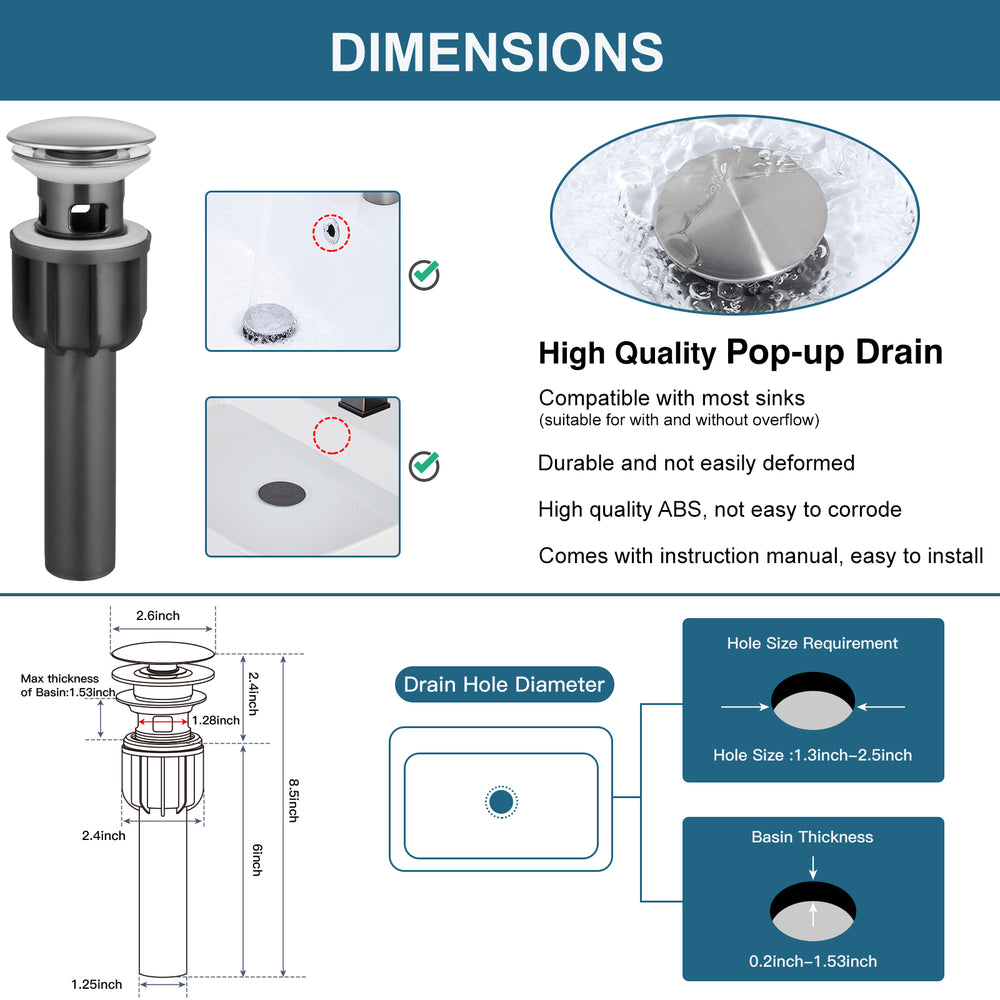 
                  
                    Midanya Bathroom Sink Faucet Waterfall Spout Single Handle 1 Hole Deck Mount Mixer Tap Lavatory Vanity Sink Faucet Commercial with Deck Plate and Pop Up Drain
                  
                